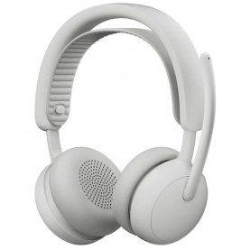 Слушалки Logitech Zone Wireless 2 ES wireless headphones - White (White) слушалки,слушалки,logitech,zone,wireless,2,es,wireless,headphones,white,(white)