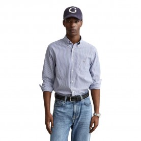 Риза с дълъг ръкав Gant 3262030 long sleeve shirt - Blue (College Blue) риза,с,дълъг,ръкав,дамски,ризи,мъжки,ризи,gant,3262030,long,sleeve,shirt,blue,(college,blue)