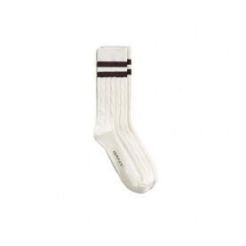 Чорапи Gant 4960283 long socks - White (Eggshell) чорапи,мъжки,чорапи,дамски,чорапи,gant,4960283,long,socks,white,(eggshell)