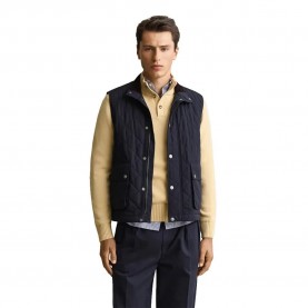 Елек Gant 7006640 vest - Blue (Evening Blue) елек,мъжки,жилетки,gant,7006640,vest,blue,(evening,blue)