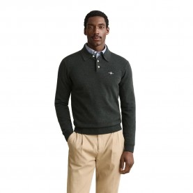 дамски,блузи,с,яка,мъжки,блузи,с,яка,gant,8060109,long,sleeve,polo,green,(dark,moss,green)