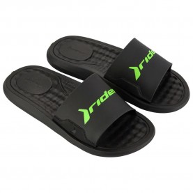 мъжки,джапанки,и,чехли,дамски,сандали,и,чехли,rider,step,slides,refurbished,black,(black,green)