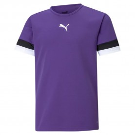 Тениска Puma TeamRise short sleeve T-shirt - Purple (Prism Violet / Black / White) тениска,мъжки,тениски,дамски,тениски,puma,teamrise,short,sleeve,t,shirt,purple,(prism,violet,black,white)