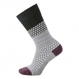 Чорапи Smartwool Everyday Cozy Popcorn Cable crew socks - Grey (Black) чорапи,мъжки,чорапи,дамски,чорапи,smartwool,everyday,cozy,popcorn,cable,crew,socks,grey,(black)