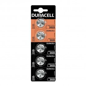Duracell Lithium CR2025 3V button battery 5 units - Clear (Silver) батерии,duracell,lithium,cr2025,3v,button,battery,5,units,clear,(silver)