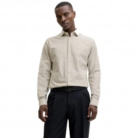 Риза с дълъг ръкав Jack & jones Blaparker Heather Premium long sleeve shirt - Beige (Ancient Scroll) риза,с,дълъг,ръкав,дамски,ризи,мъжки,ризи,jack,&,jones,blaparker,heather,premium,long,sleeve,shirt,beige,(ancient,scroll)