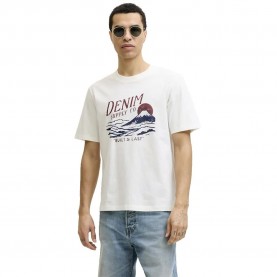 тениска,мъжки,тениски,дамски,тениски,jack,&,jones,david,graphic,premium,short,sleeve,t,shirt,white,(cloud,dancer)