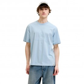 Тениска Jack & jones Frederiksberg Monogram short sleeve T-shirt - Blue (Cashmere Blue) тениска,мъжки,тениски,дамски,тениски,jack,&,jones,frederiksberg,monogram,short,sleeve,t,shirt,blue,(cashmere,blue)