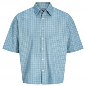 Риза с къс ръкав Jack & jones Overdyed Plus Size short sleeve shirt - Blue (Omphalodes / Overdye) риза,с,къс,ръкав,дамски,ризи,мъжки,ризи,jack,&,jones,overdyed,plus,size,short,sleeve,shirt,blue,(omphalodes,overdye)