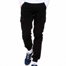Панталони Jack & jones Paul Warner Akm 111 cargo pants - Black (Black) панталони,мъжки,панталони,дамски,панталони,jack,&,jones,paul,warner,akm,111,cargo,pants,black,(black)