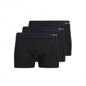 Боксерки Jack & jones Philip Bamboo Trunks boxers 3 units - Black (Black / Black / Black) боксерки,мъжко,бельо,jack,&,jones,philip,bamboo,trunks,boxers,3,units,black,(black,black,black)