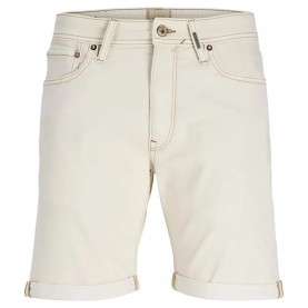 Къси панталони Jack & jones Rick Dylan denim shorts - Beige (Ecru) къси,панталони,мъжки,панталони,дамски,панталони,jack,&,jones,rick,dylan,denim,shorts,beige,(ecru)