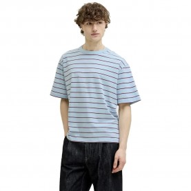 Тениска Jack & jones Savona Stripe short sleeve T-shirt - Blue (Cashmere Blue) тениска,мъжки,тениски,дамски,тениски,jack,&,jones,savona,stripe,short,sleeve,t,shirt,blue,(cashmere,blue)