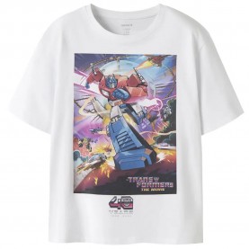 Тениска Name it Transformers short sleeve T-shirt - White (Bright White) тениска,мъжки,тениски,дамски,тениски,name,it,transformers,short,sleeve,t,shirt,white,(bright,white)