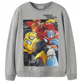 Блуза Name it Transformers sweatshirt - Grey (Grey Melange) блуза,детски,блузи,name,it,transformers,sweatshirt,grey,(grey,melange)