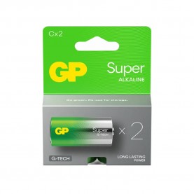 Gp batteries LR14 alkaline battery 2 units - Clear (Green / Gold) батерии,gp,batteries,lr14,alkaline,battery,2,units,clear,(green,gold)