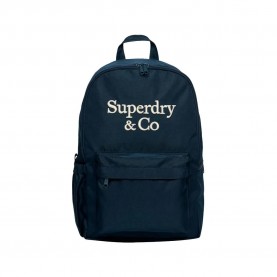 Раница Superdry Company 20.25L Woman Backpack - Blue (Eclipse Navy / Off White) раница,раници,superdry,company,20.25l,woman,backpack,blue,(eclipse,navy,off,white)