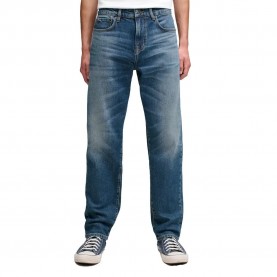 Дънки Superdry Vintage Tapered jeans - Blue (Buck Blue) дънки,мъжки,панталони,дамски,панталони,superdry,vintage,tapered,jeans,blue,(buck,blue)
