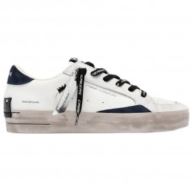 Маратонки Crime london SK8 Deluxe trainers - White (White) маратонки,мъжки,маратонки,дамски,маратонки,crime,london,sk8,deluxe,trainers,white,(white)