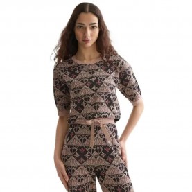 блуза,мъжки,пуловери,дамски,пуловери,scotch,&,soda,u9a01601t,short,sleeve,sweater,brown,(rose,dust)