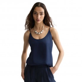 Тениска Scotch & soda U9A01607T sleeveless T-shirt - Blue (Peacoat) тениска,мъжки,тениски,дамски,тениски,scotch,&,soda,u9a01607t,sleeveless,t,shirt,blue,(peacoat)