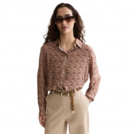 Риза с дълъг ръкав Scotch & soda U9B01520T long sleeve shirt - Brown (Tiles Flower Doeskin) риза,с,дълъг,ръкав,дамски,ризи,мъжки,ризи,scotch,&,soda,u9b01520t,long,sleeve,shirt,brown,(tiles,flower,doeskin)