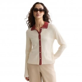 Жилетка Scotch & soda U9B01609T cardigan - White (Eggnog) жилетка,мъжки,пуловери,дамски,пуловери,scotch,&,soda,u9b01609t,cardigan,white,(eggnog)