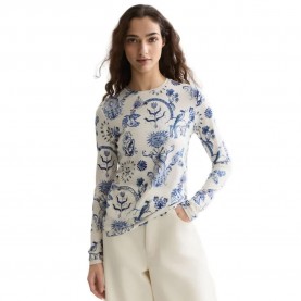 тениска,мъжки,тениски,дамски,тениски,scotch,&,soda,u9b01615t,long,sleeve,t,shirt,white,(delft,tiles,blue)
