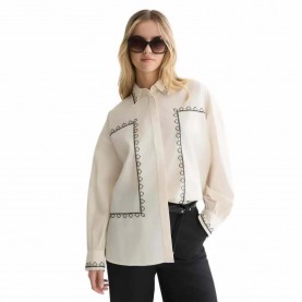 Риза с дълъг ръкав Scotch & soda U9B01732T long sleeve shirt - White (Eggnog) риза,с,дълъг,ръкав,дамски,ризи,мъжки,ризи,scotch,&,soda,u9b01732t,long,sleeve,shirt,white,(eggnog)