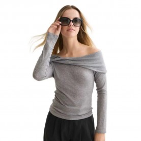 Тениска Scotch & soda U9B01754T long sleeve T-shirt - Grey (Grey Melange) тениска,мъжки,тениски,дамски,тениски,scotch,&,soda,u9b01754t,long,sleeve,t,shirt,grey,(grey,melange)