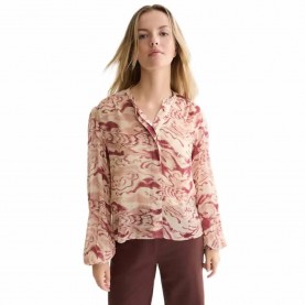 Риза с дълъг ръкав Scotch & soda U9B01804T long sleeve shirt - Pink (Clouds Red) риза,с,дълъг,ръкав,дамски,ризи,мъжки,ризи,scotch,&,soda,u9b01804t,long,sleeve,shirt,pink,(clouds,red)