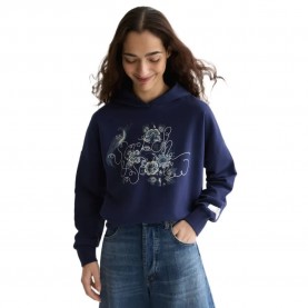 Суичър Scotch & soda U9E01536T hoodie - Blue (Peacoat) суичър,дамски,блузи,scotch,&,soda,u9e01536t,hoodie,blue,(peacoat)