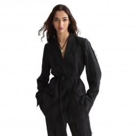 Сако Scotch & soda U9G01481T blazer - Black (Meteorite) сако,дамски,сака,scotch,&,soda,u9g01481t,blazer,black,(meteorite)