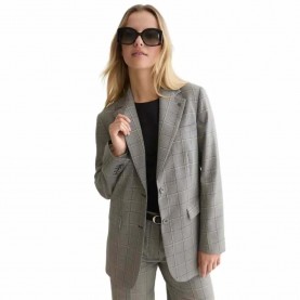Сако Scotch & soda U9G01701T blazer - Grey (Meteorite Check) сако,дамски,сака,scotch,&,soda,u9g01701t,blazer,grey,(meteorite,check)