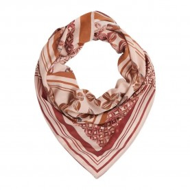 Scotch & soda UF401589F handkerchief - Pink (Tiles Foulard Rosedust) ръкавици,шапки,и,шалове,scotch,&,soda,uf401589f,handkerchief,pink,(tiles,foulard,rosedust)