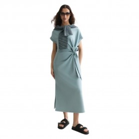 рокля,дамски,поли,и,рокли,scotch,&,soda,ufu01582t,short,sleeve,midi,dress,grey,(arona)