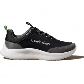 Маратонки Calvin klein Light Eva Runn Ess Laceup trainers - Black (Black / Granite Grey / White Green) маратонки,мъжки,маратонки,дамски,маратонки,calvin,klein,light,eva,runn,ess,laceup,trainers,black,(black,granite,grey,white,green)