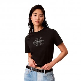 Тениска Calvin klein LV047H800G short sleeve T-shirt - Black (Black) тениска,мъжки,тениски,дамски,тениски,calvin,klein,lv047h800g,short,sleeve,t,shirt,black,(black)