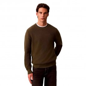 Блуза Calvin klein LV04LF304G sweater - Green (Olive Night) блуза,мъжки,пуловери,дамски,пуловери,calvin,klein,lv04lf304g,sweater,green,(olive,night)