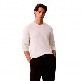 Блуза Calvin klein LV04LF304G sweater - Beige (Tofu) блуза,мъжки,пуловери,дамски,пуловери,calvin,klein,lv04lf304g,sweater,beige,(tofu)