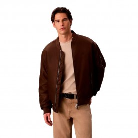 яке,мъжки,якета,дамски,якета,и,палта,calvin,klein,lv04rg505g,bomber,jacket,brown,(brown,cork)