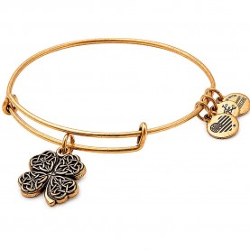 Alex and ani Clover bracelet - Golden (Gold) бижутерия,alex,and,ani,clover,bracelet,golden,(gold)