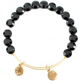 Alex and ani Cri Jet bracelet - Golden (Black) бижутерия,alex,and,ani,cri,jet,bracelet,golden,(black)