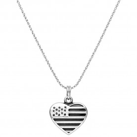 Alex and ani Finished Flag necklace - Silver (Silver) бижутерия,alex,and,ani,finished,flag,necklace,silver,(silver)