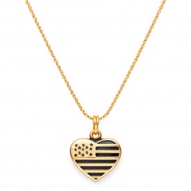 Alex and ani Flag necklace - Golden (Gold) бижутерия,alex,and,ani,flag,necklace,golden,(gold)