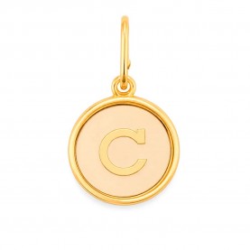 Alex and ani Letter C charm - Golden (Gold) бижутерия,alex,and,ani,letter,c,charm,golden,(gold)