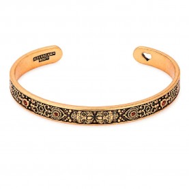 Alex and ani Skull bracelet - Brown (Gold) бижутерия,alex,and,ani,skull,bracelet,brown,(gold)