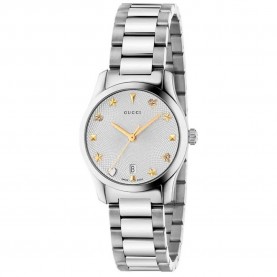 часовник,часовници,gucci,ya126572a,27mm,5atm,quartz,analogical,woman,watch,silver,(grey,grey,sapphire)