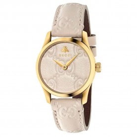 часовник,часовници,gucci,ya126580a,27mm,5atm,quartz,analogical,woman,watch,golden,(beige,beige,sapphire)