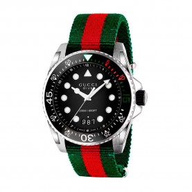 Часовник Gucci YA136209A 45mm 20ATM Quartz Analogical watch - Multicolor (Multicolor / Black / Sapphire) часовник,часовници,gucci,ya136209a,45mm,20atm,quartz,analogical,watch,multicolor,(multicolor,black,sapphire)